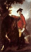 Sir Joshua Reynolds Kapitein Robert Orme oil